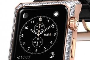 Золотые Apple Watch с бриллиантами