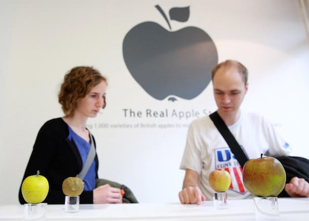 Настоящий Apple Store - магазин по продаже яблок
