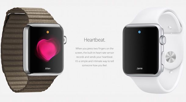 apple watch heartbeat