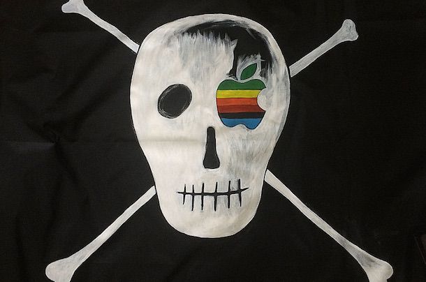 Флаг Apple "Пираты Силиконовой Долины"