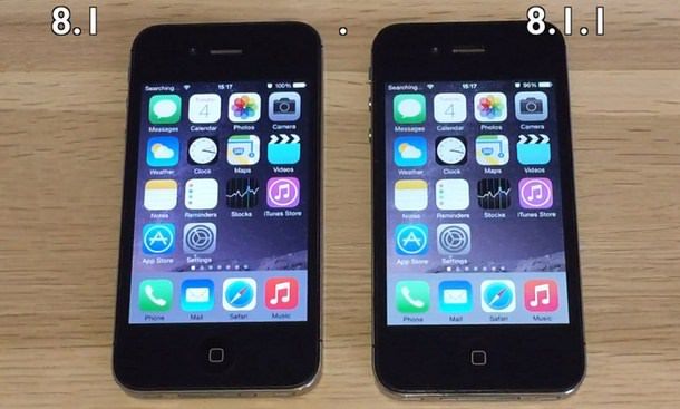  iOS 8.1 и iOS 8.1.1