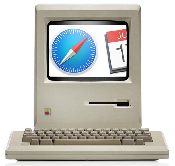 OS X Yosemite в разрешении Retina на дисплее первого Mac