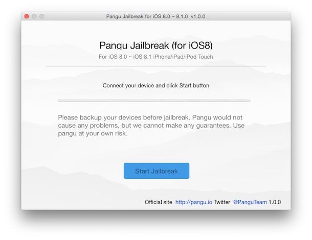 джейлбрейк iOS 8 Pangu