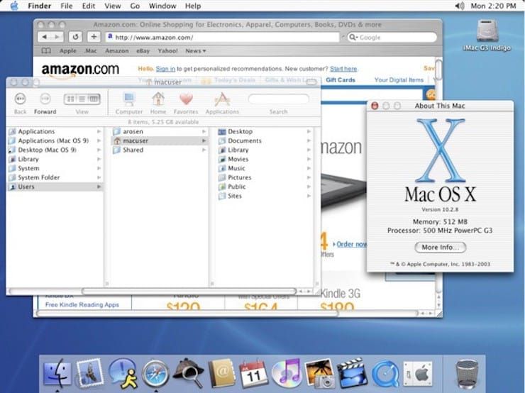 Mac OS X 10.2 Jaguar