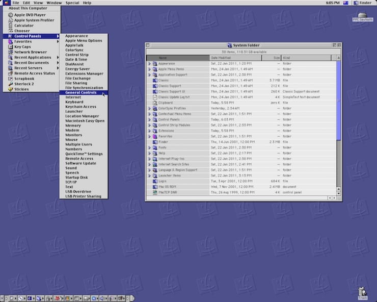 Mac OS 9 (1999)