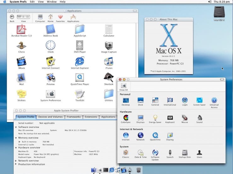 Mac OS X 10.1 Puma
