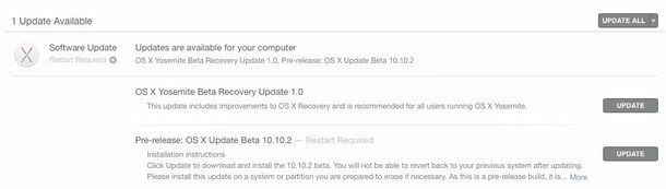 Выпущена публичная тестовая версия OS X Yosemite 10.10.2