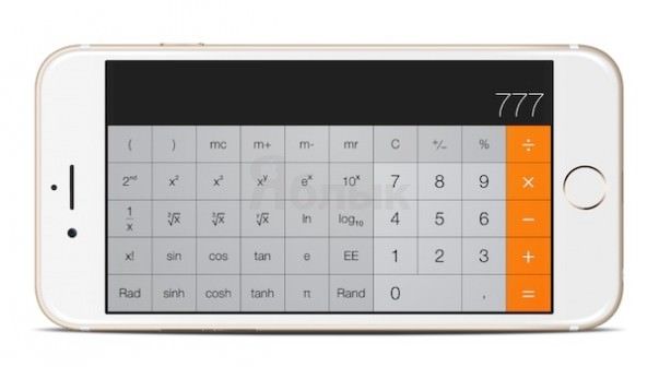 Калькулятор как на айфоне