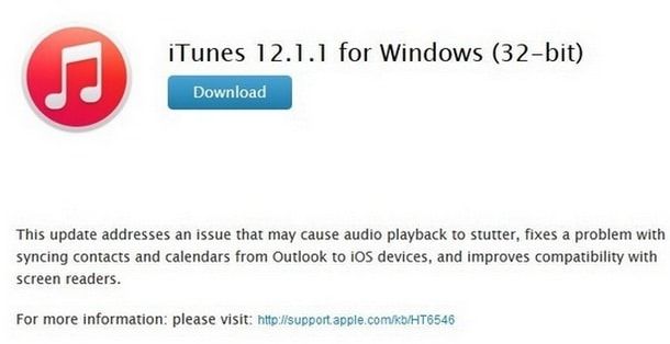  iTunes 12.1.1