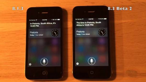 Тест на производительность iOS 8.3 beta 2 и iOS 8.1.3