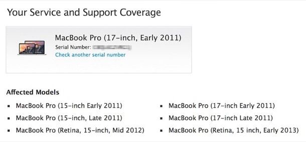Apple будет бесплатно ремонтировать старые MacBook Pro выпуска 2011 - 2013 гг