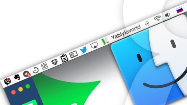 Как сделать иконки закрытия приложений как в mac os