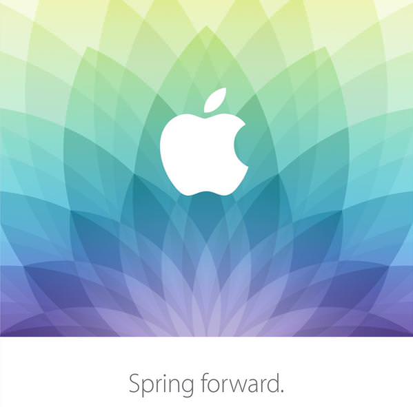 Приглашение на презентацию Apple Spring forward