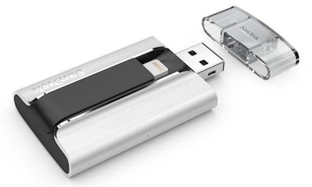 SanDisk iXpand Flash Drive - Lightning-флешка емкостью 128 ГБ с поддержкой Touch ID