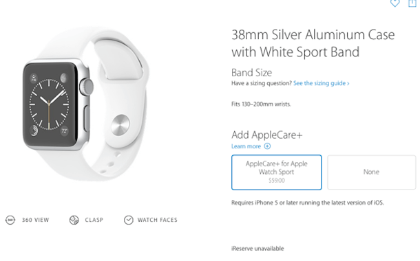 Apple Watch, Apple Care, умные часы