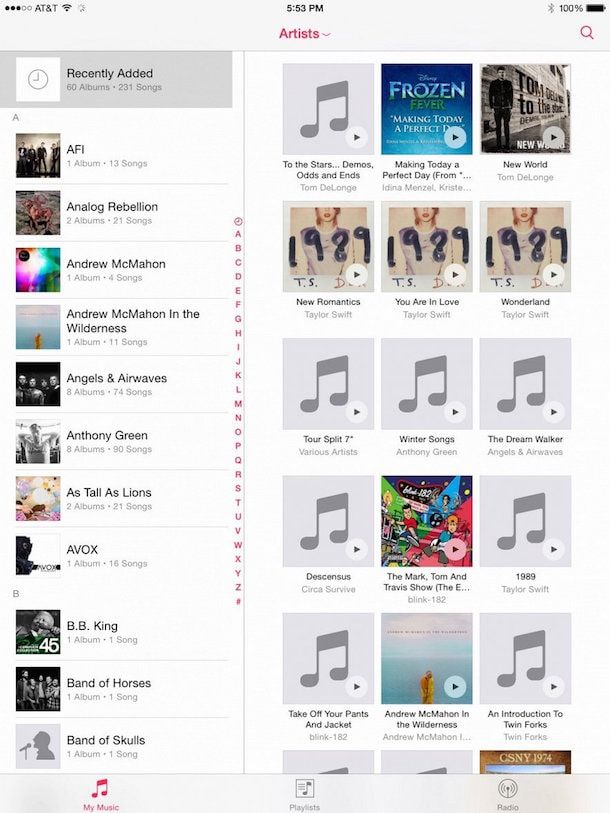 ios 8.4 для iPad с новым приложением Музыка