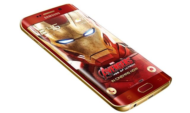 Galaxy S6 edge Iron Man