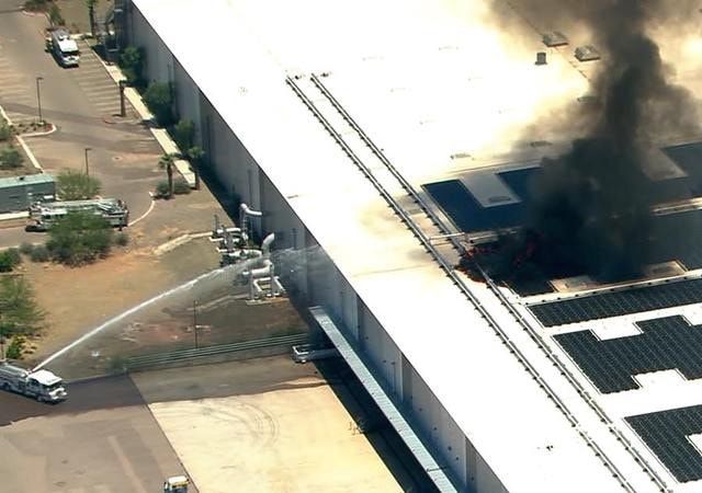 На одном из американских заводов Apple произошел пожар