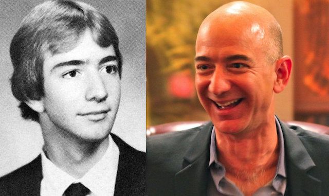 Jeff Bezos as a child