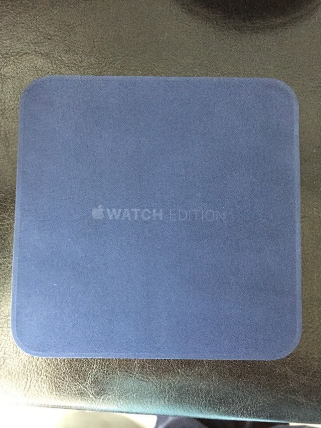 Коробка Apple Watch Edition