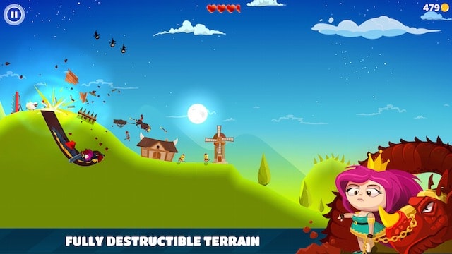 Dragon hills game for iphone and ipad