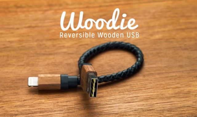 Woodie, природный USB-кабель