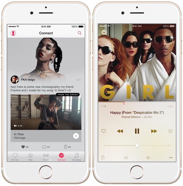 apple music connect 