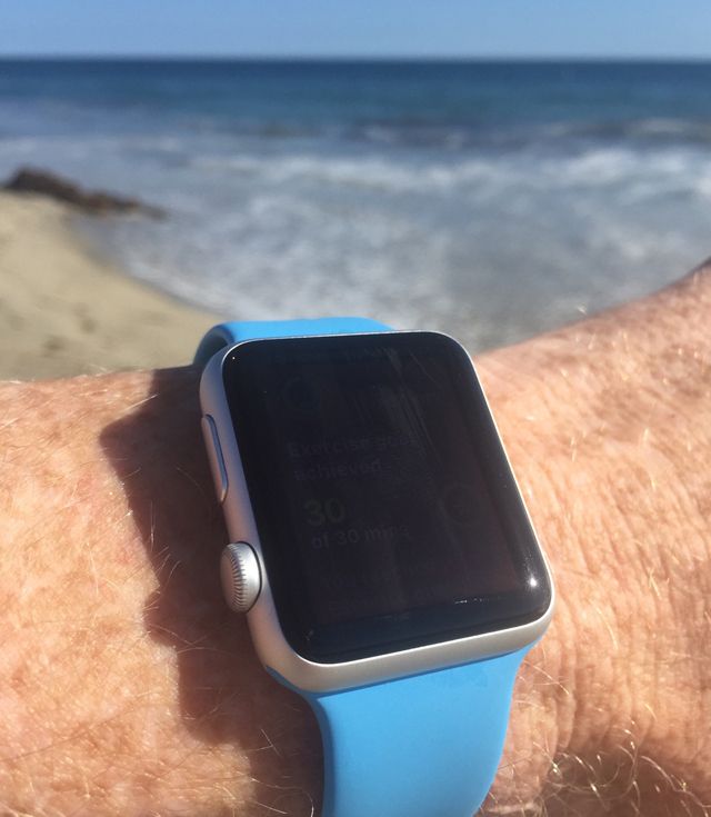 Apple Watch, тесты в воде
