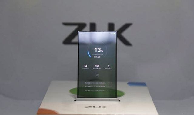 Zuk, прозрачный смартфон