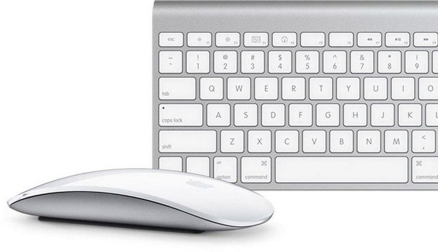 Apple Wireless Keyboard, Magic Mouse
