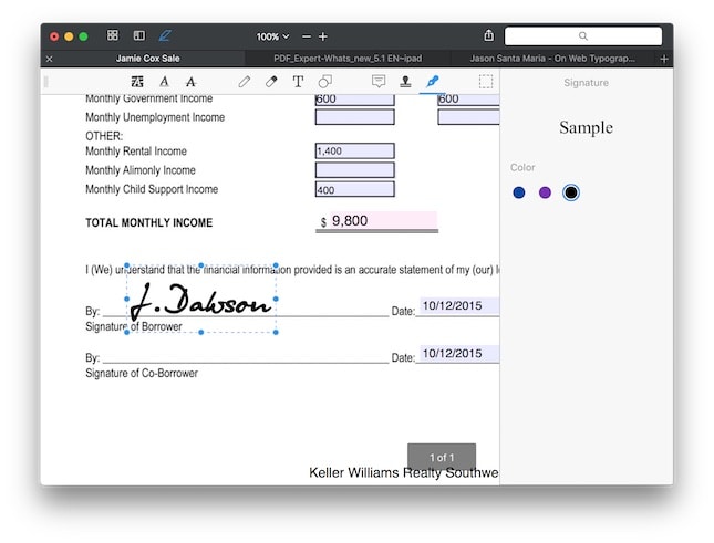 pdf expert for mac - редактор PDF для Mac