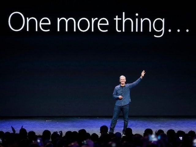 Tim Cook One more thing