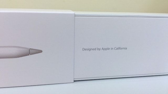 apple pencil распаковка