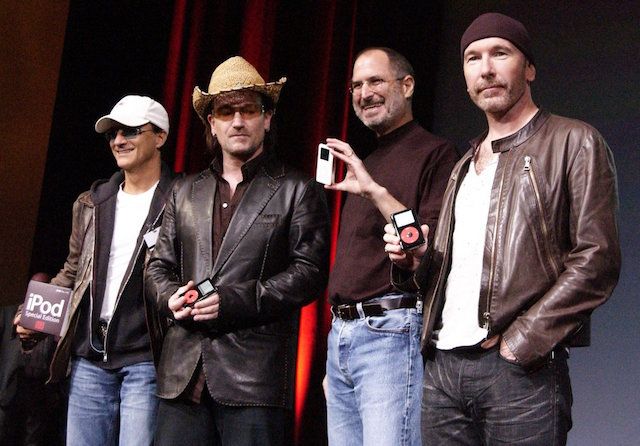 Стив Джобс, iPod и U2