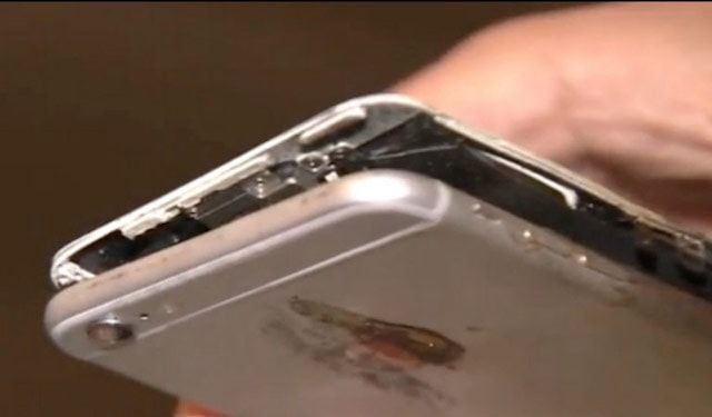 iPhone 6 взорвался