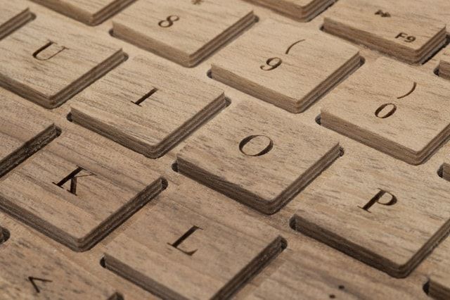Oree - беспроводная клавиатура из цельного куска дерева для Мас и iPad