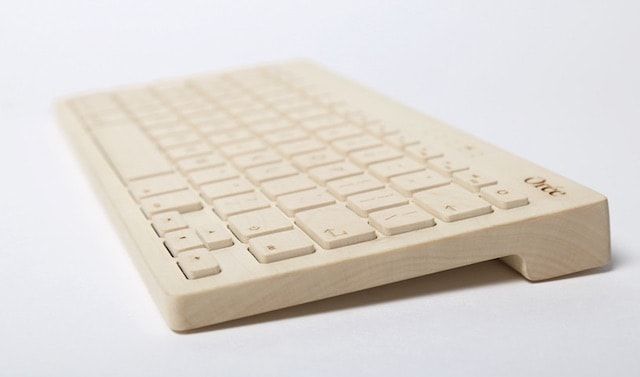 Oree - беспроводная клавиатура из цельного куска дерева для Мас и iPad