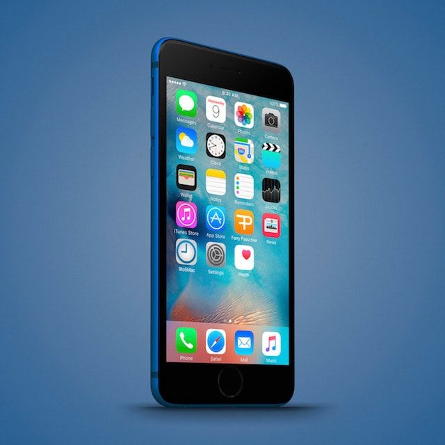iphone 6c blue