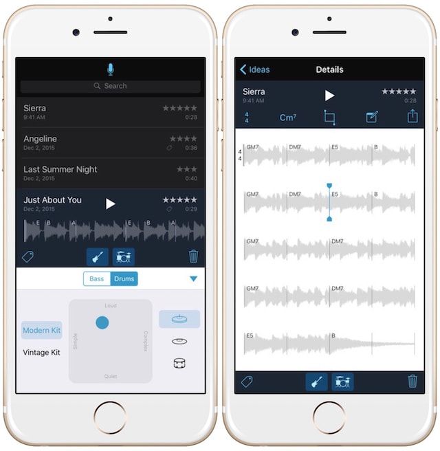 Music Memos - музыкальные заметки для iPhone 