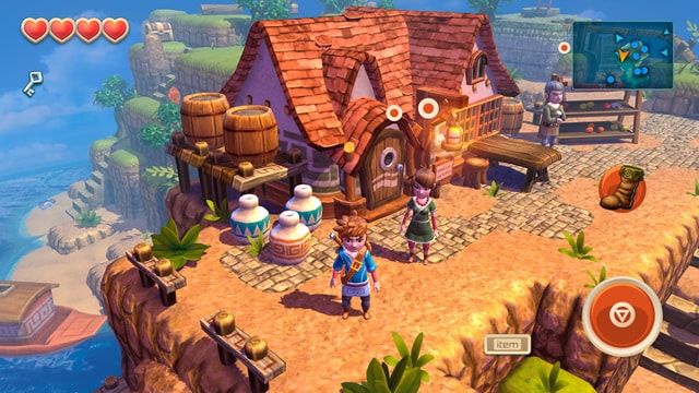 oceanhorn - игра для iPhone и iPad