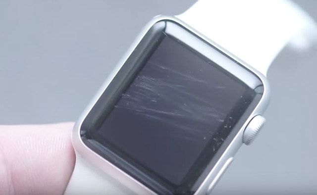 Поцарапанные Apple Watch