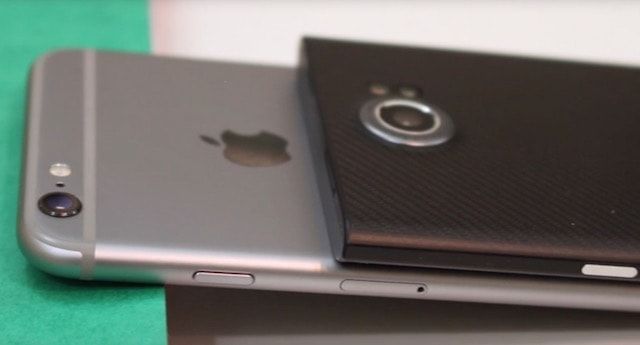 Сравнение BlackBerry PRIV и iPhone 6s Plus
