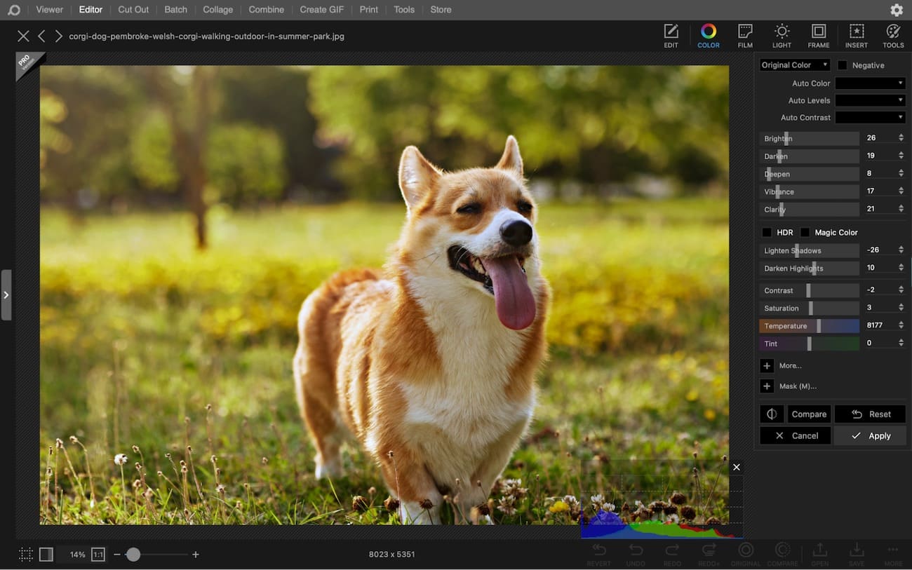 photoscape x - графический редактор для Mac
