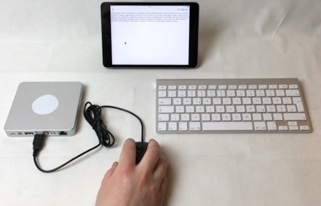 Как подключить мышь к iPad при помощи док-станции DoBox