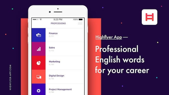 Highflyer для iPhone — эффективное изучение английской лексики