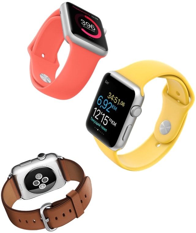 Новые ремешки для Apple Watch