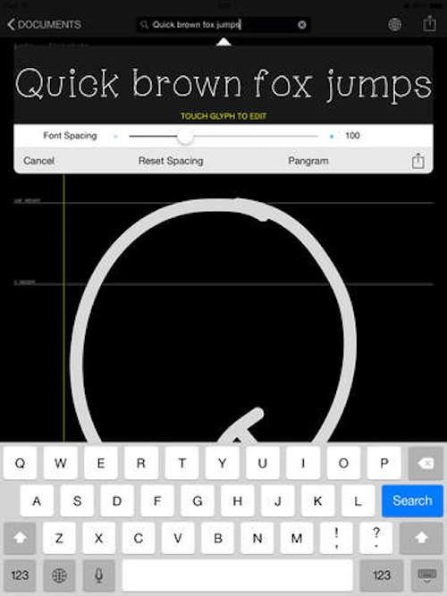 Как создавать собственные шрифты на iPad с приложением iFontMaker