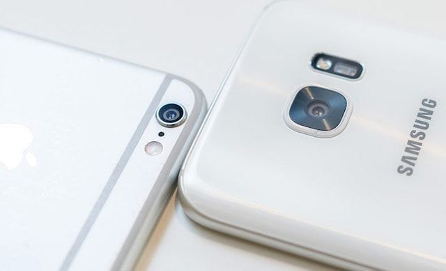 iPhone 6s vs Galaxy S7 сравнение камер