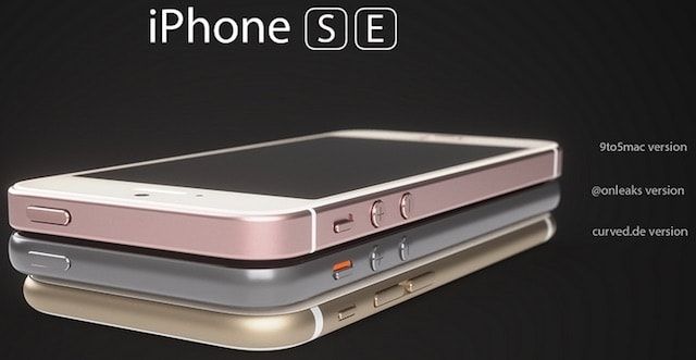 Концепт iPhone SE