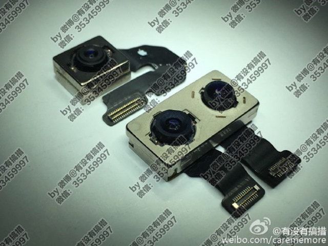 Фото модуля двойной камеры iPhone 7 Plus